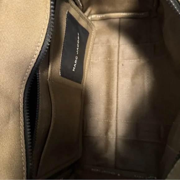 Marc Jacobs The Small Canvas Tote Bag in Slate Green - Picture 13 of 16